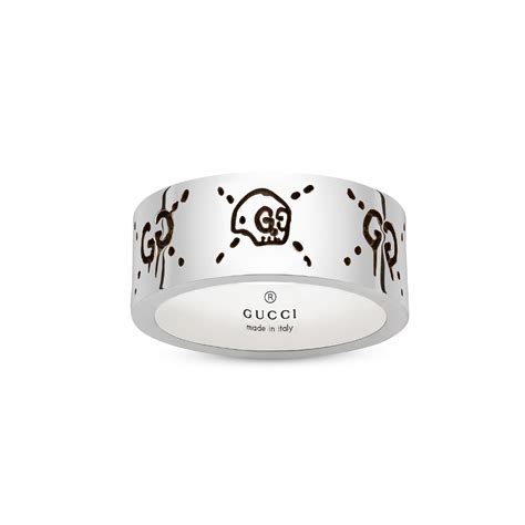 gucci ghost silver bracelet men|gucci ghost ring australia.